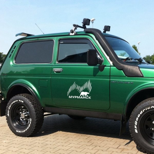 Лада Нива nakleyka