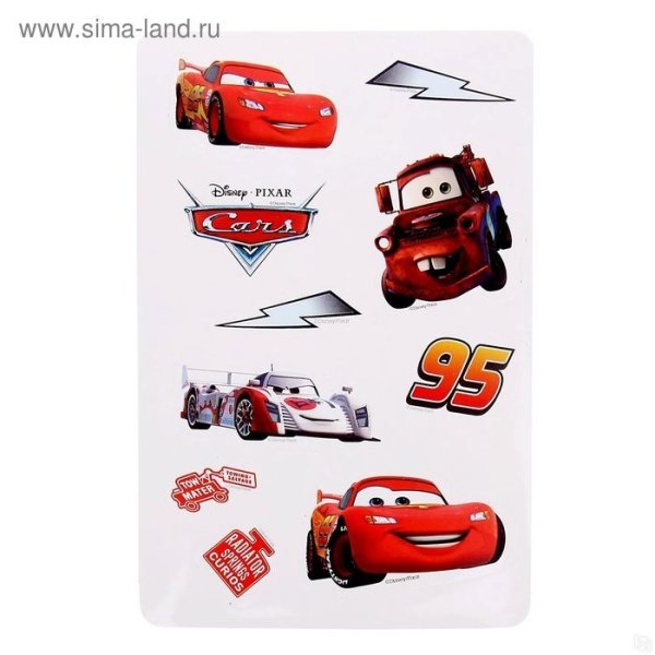 Наклейки молния Маккуин молния Маккуин