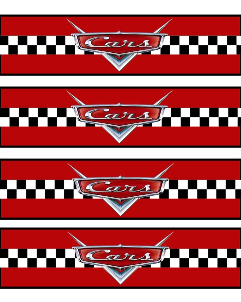 Наклейки 95 молния Маккуин