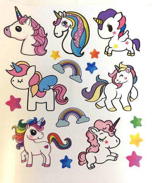 Наклейка Единорог