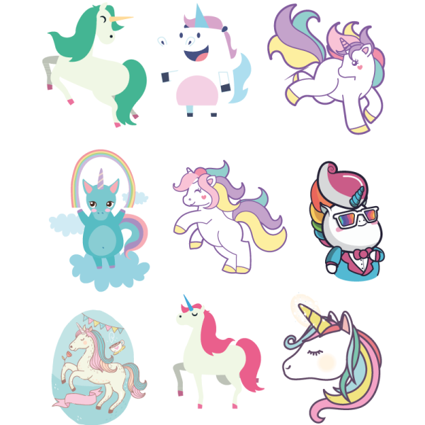 Стикеры Единорожка