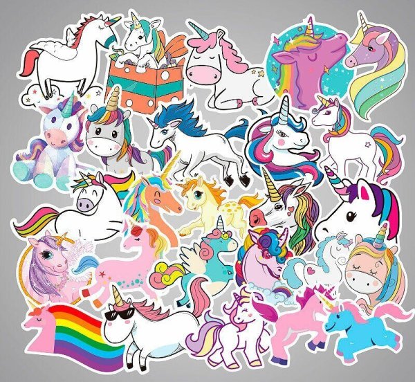 Наклейка Единорог