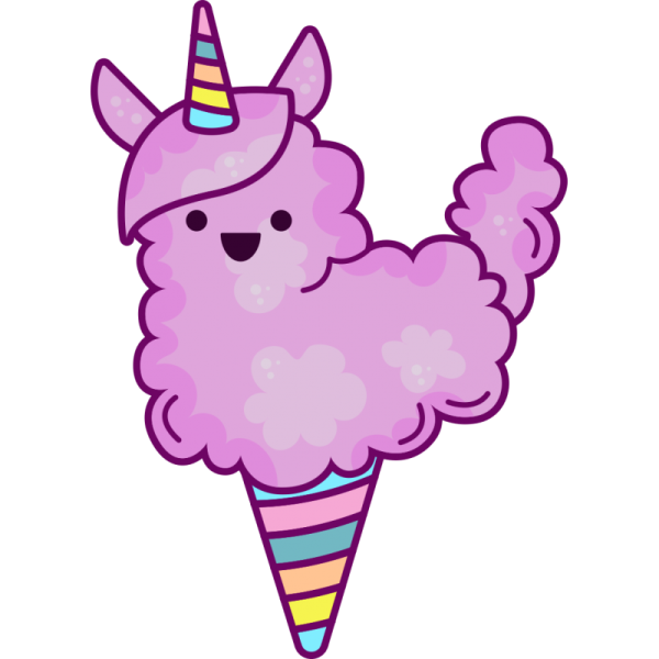 Наклейка Единорог