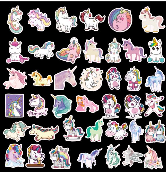 Стикеры "Единорог"
