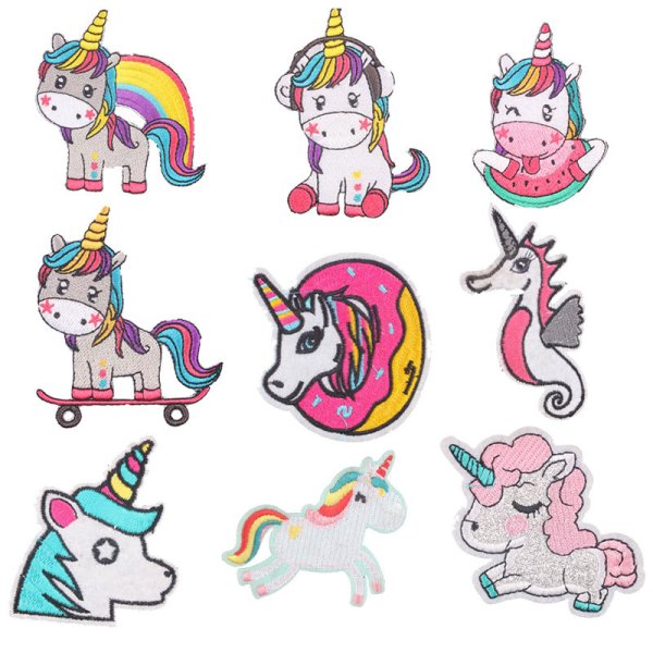 Наклейки с единорожками