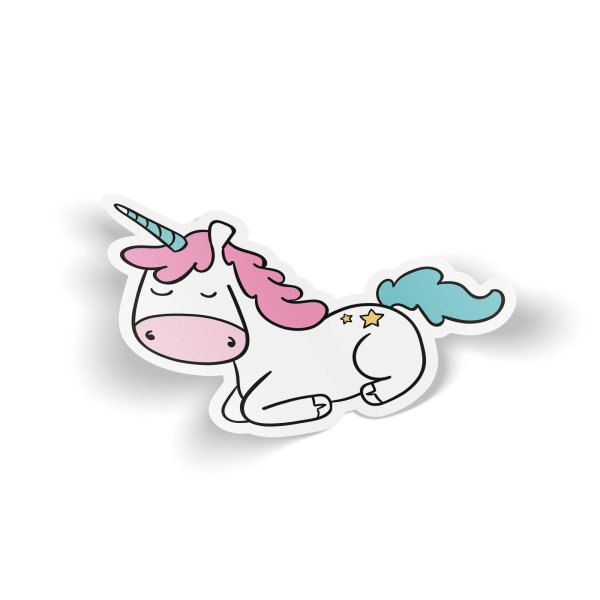 Стикеры с единорожками