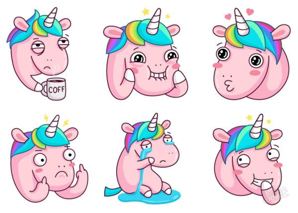Наклейки «Magical Unicorn»