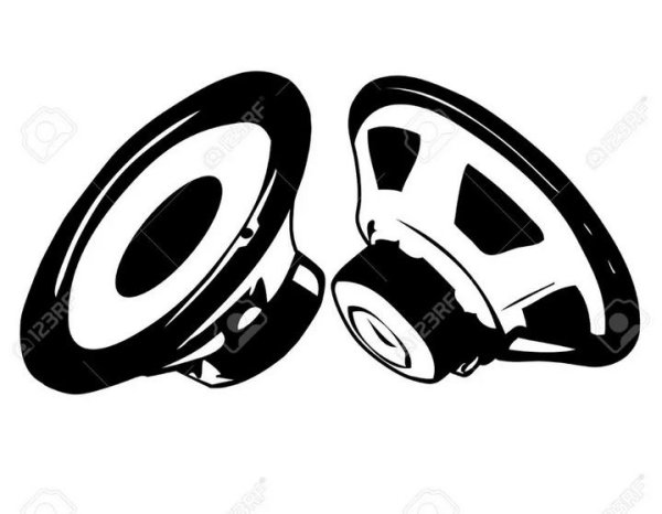 Наклейка автозвук болезнь черная