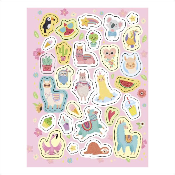 _100наклеек(Росмэн) зверята