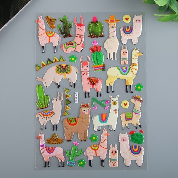 Наклейки наклейки с ламами