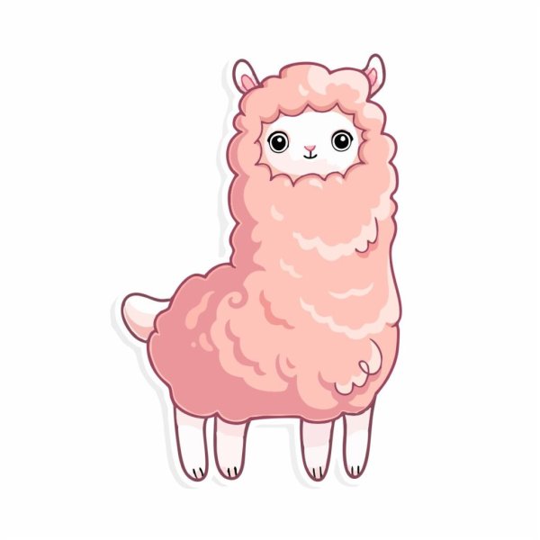 Стикеры "лама"