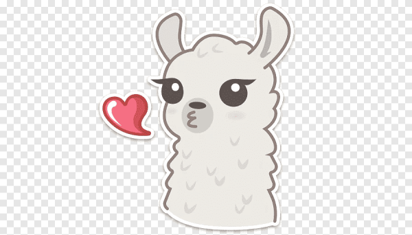 Лама Стикеры телеграмм