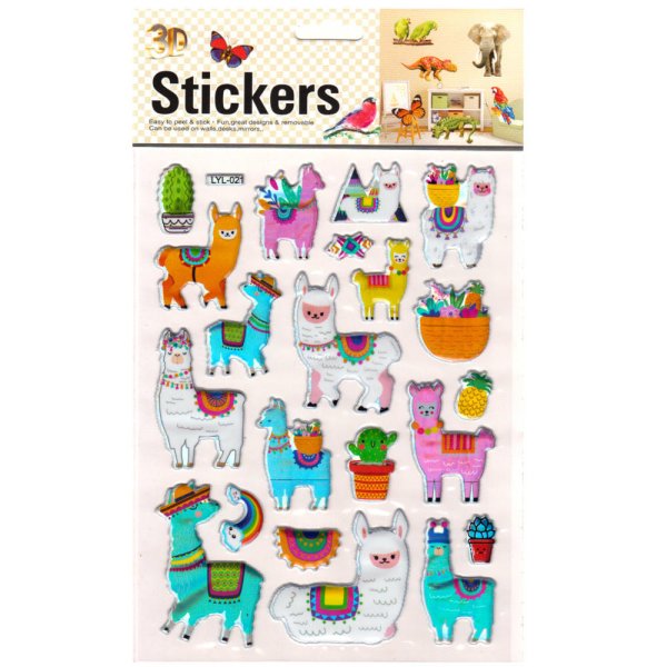 Альпака мультяшная