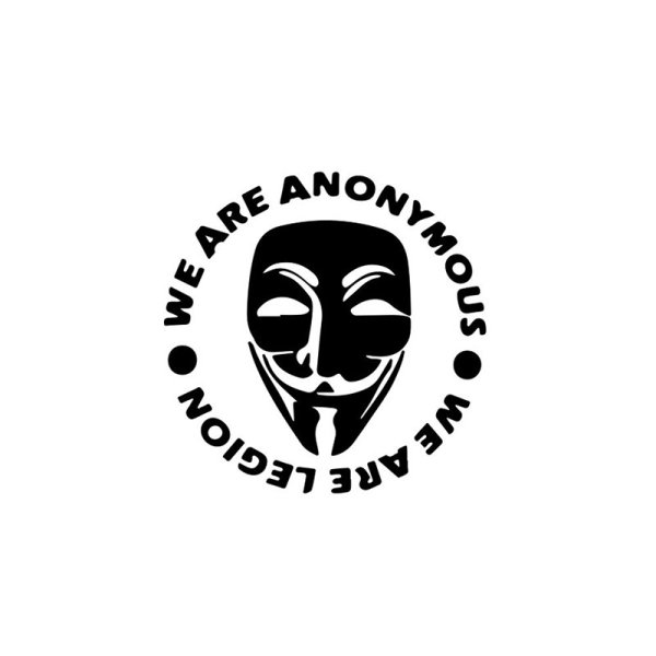 Наклейки Анонимуса