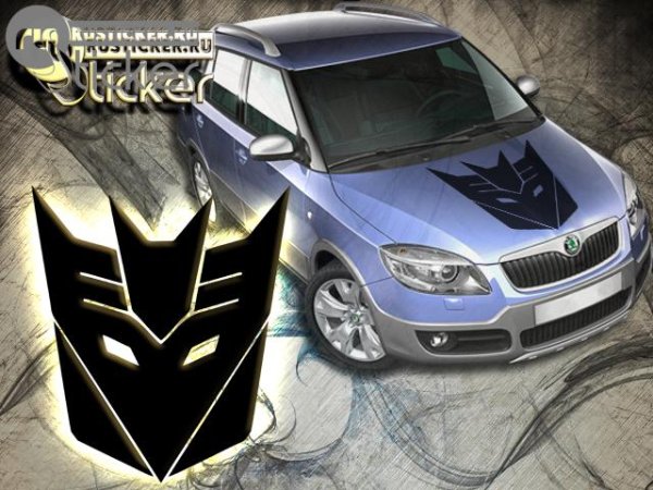 Наклейка Десептикон на авто