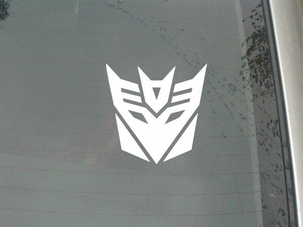 Значок Десептиконов на авто