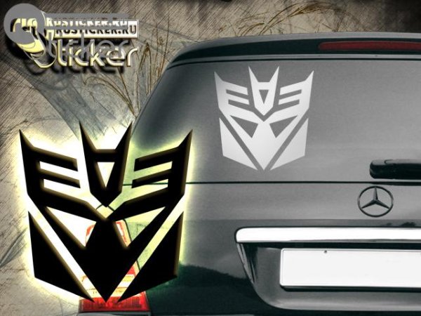 Наклейка Десептикон на авто