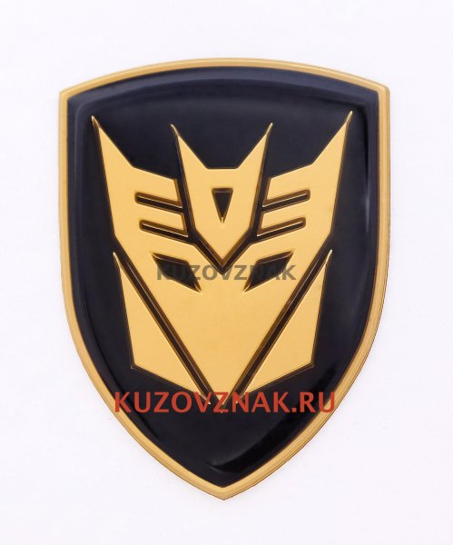 Значок десептикона на машину