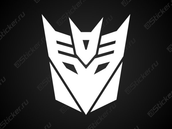 Наклейки Десептиконов на машину