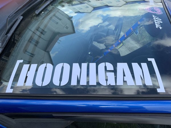 Наклейка кот на авто