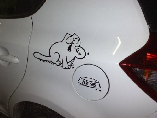 Наклейки на авто надписи