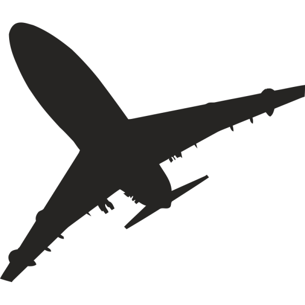 Очертания самолета