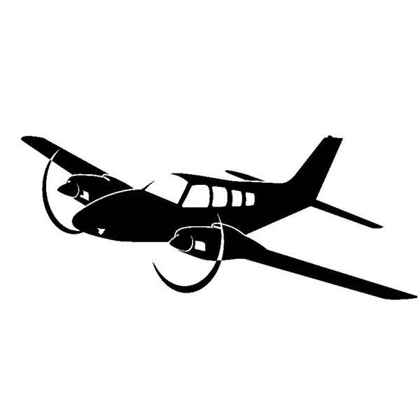 Силуэт самолета