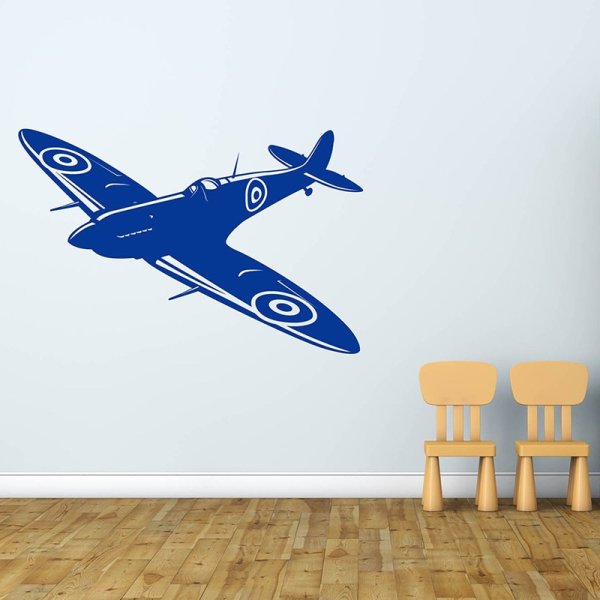 Наклейка самолет Минимализм