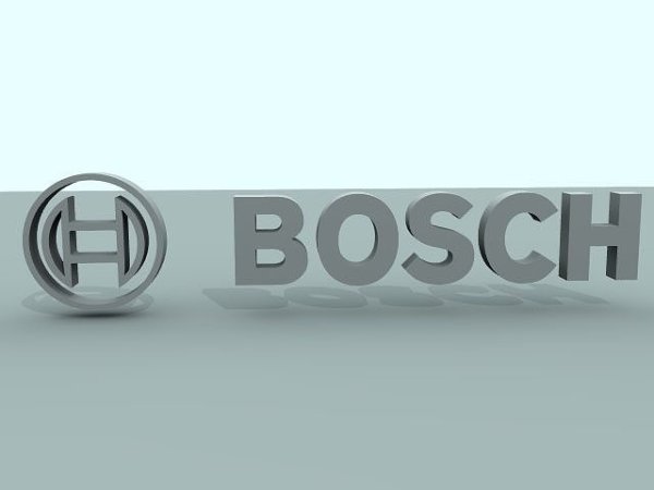 Наклейка Bosch металл