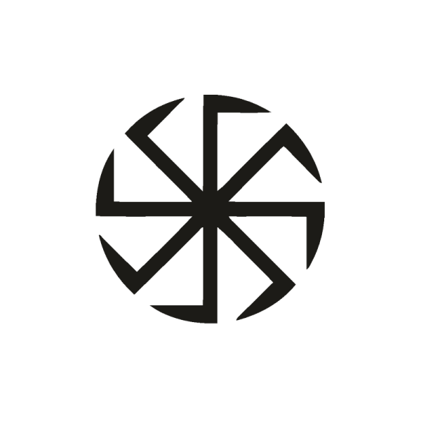 Славянские символы на бумаге