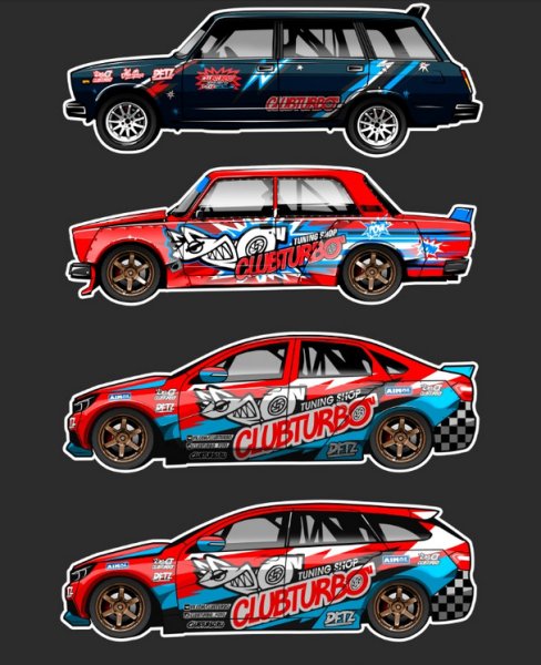 Дрифт винил Clubturbo Vesta