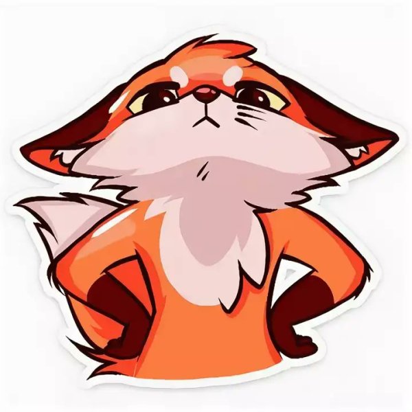 Лисенок Паппи Стикеры