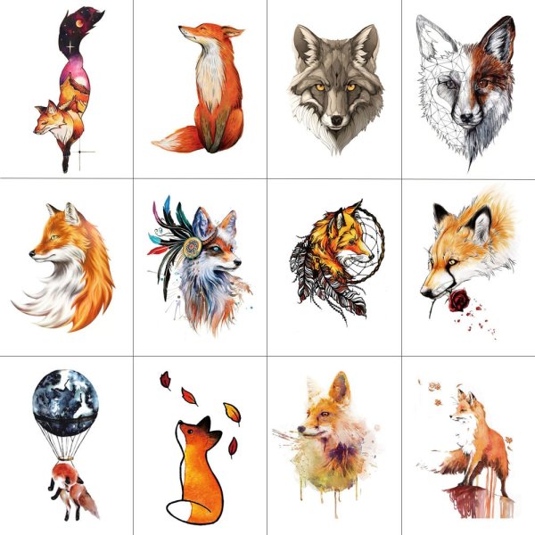 Купить наклейку лисички в Тольятти