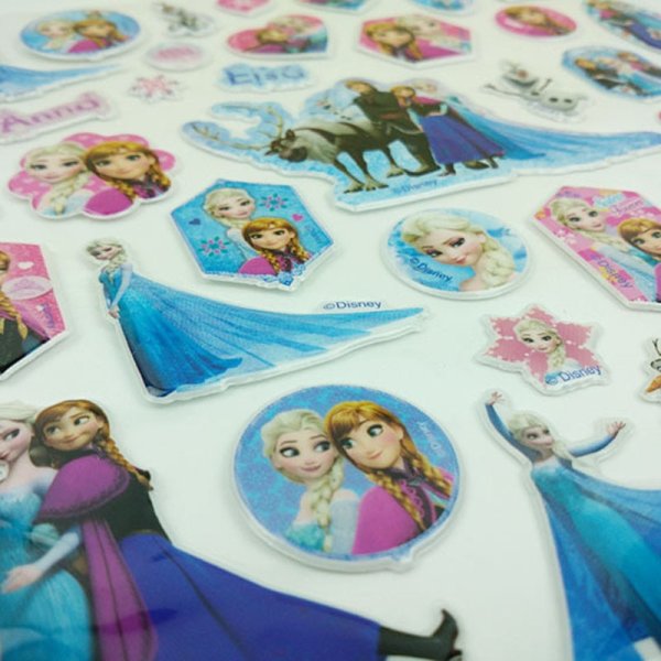 3d наклейка Эльза