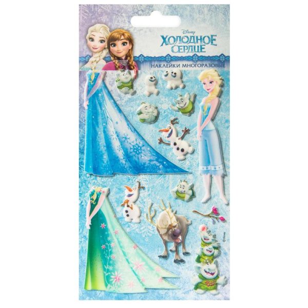 Наклейки Холодное сердце интерьерные 60*15