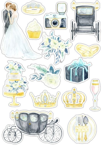 Наклейки на подарки свадьба