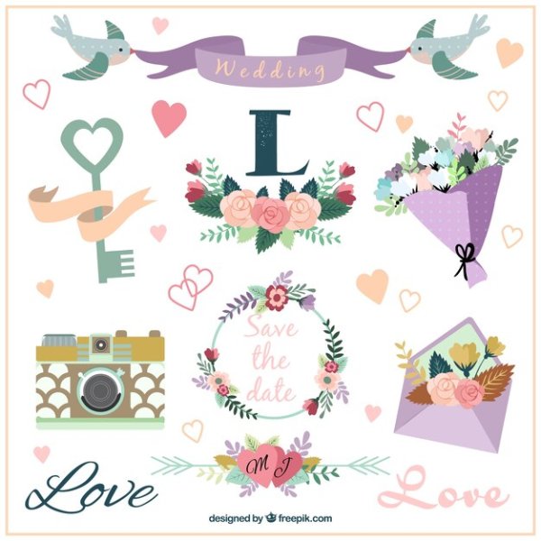 Свадебные Стикеры