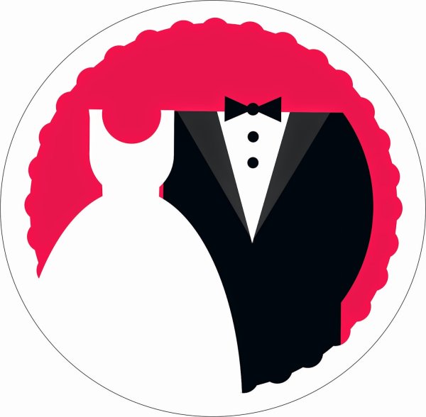 Наклейки на свадьбу