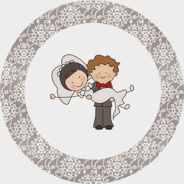 Свадебные наклейки