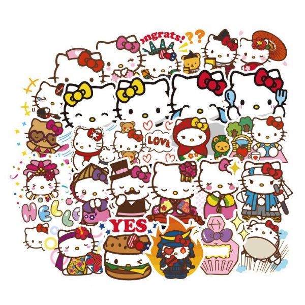 Наклейки Хелло Китти