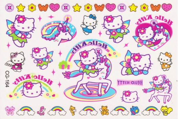 Кити Хелло Китти наклейки