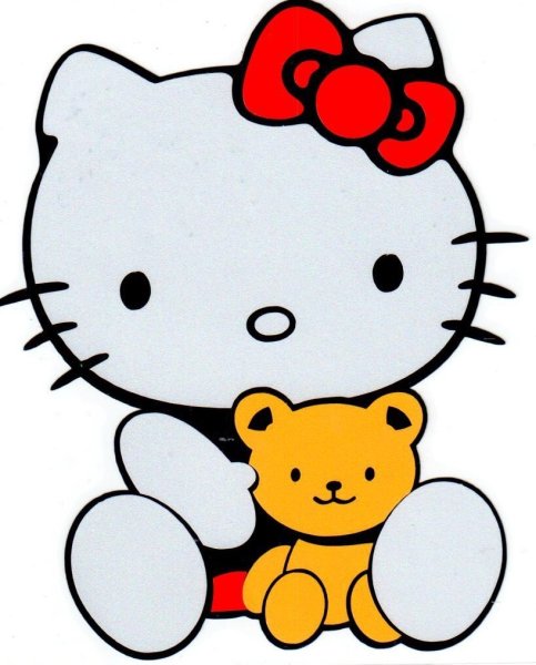 Наклейки hello Kitty Sanrio