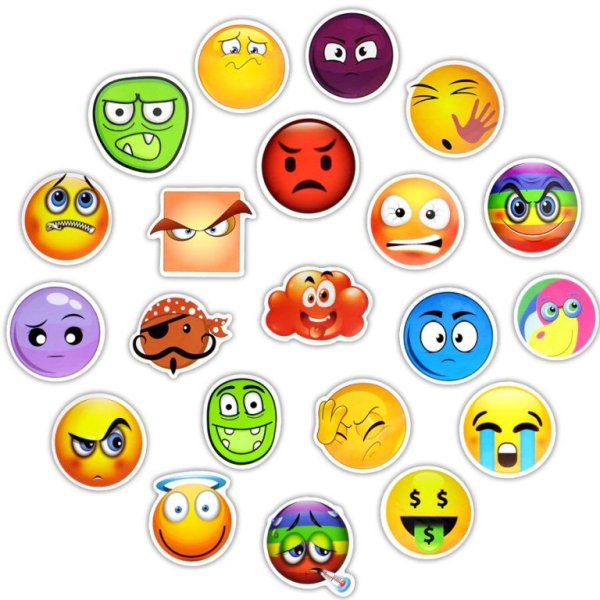 Наклейки - смайлики