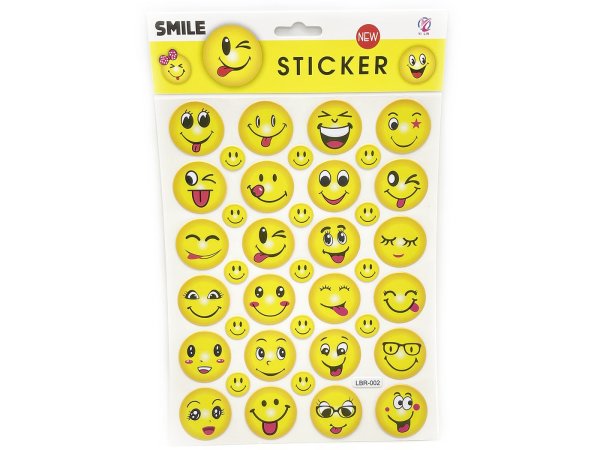 Наклейка (стикер) smile
