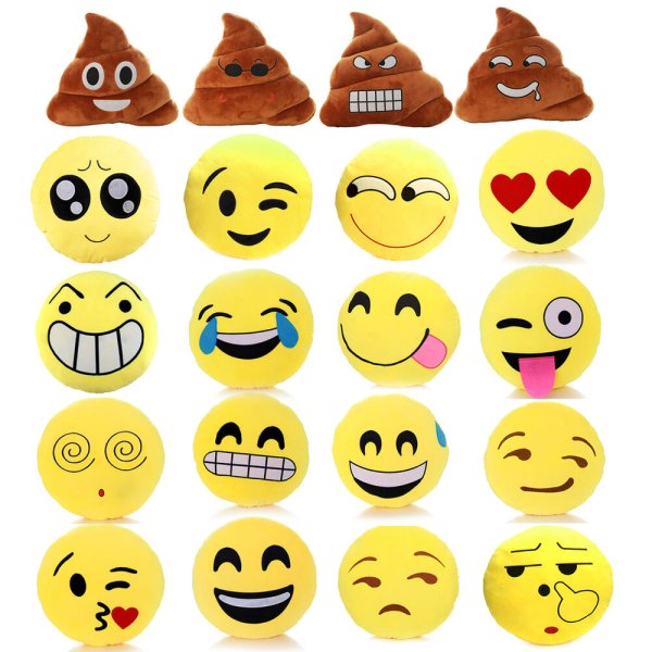 Смайлик на бумаге