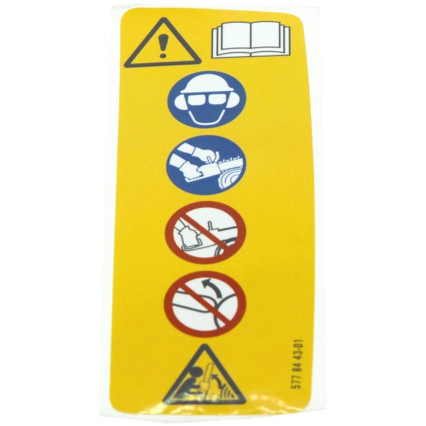 Husqvarna этикетка