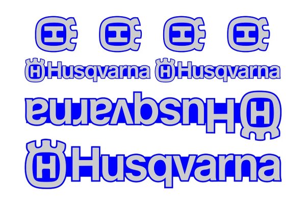 Наклейки Husqvarna