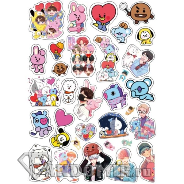 Bt21 BTS Стикеры
