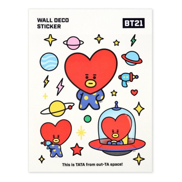 Bt21 RJ наклейки