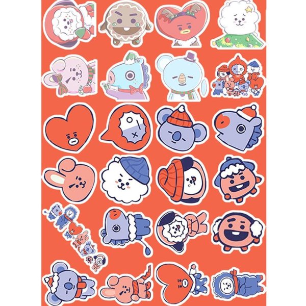 Bt21 тата наклейки